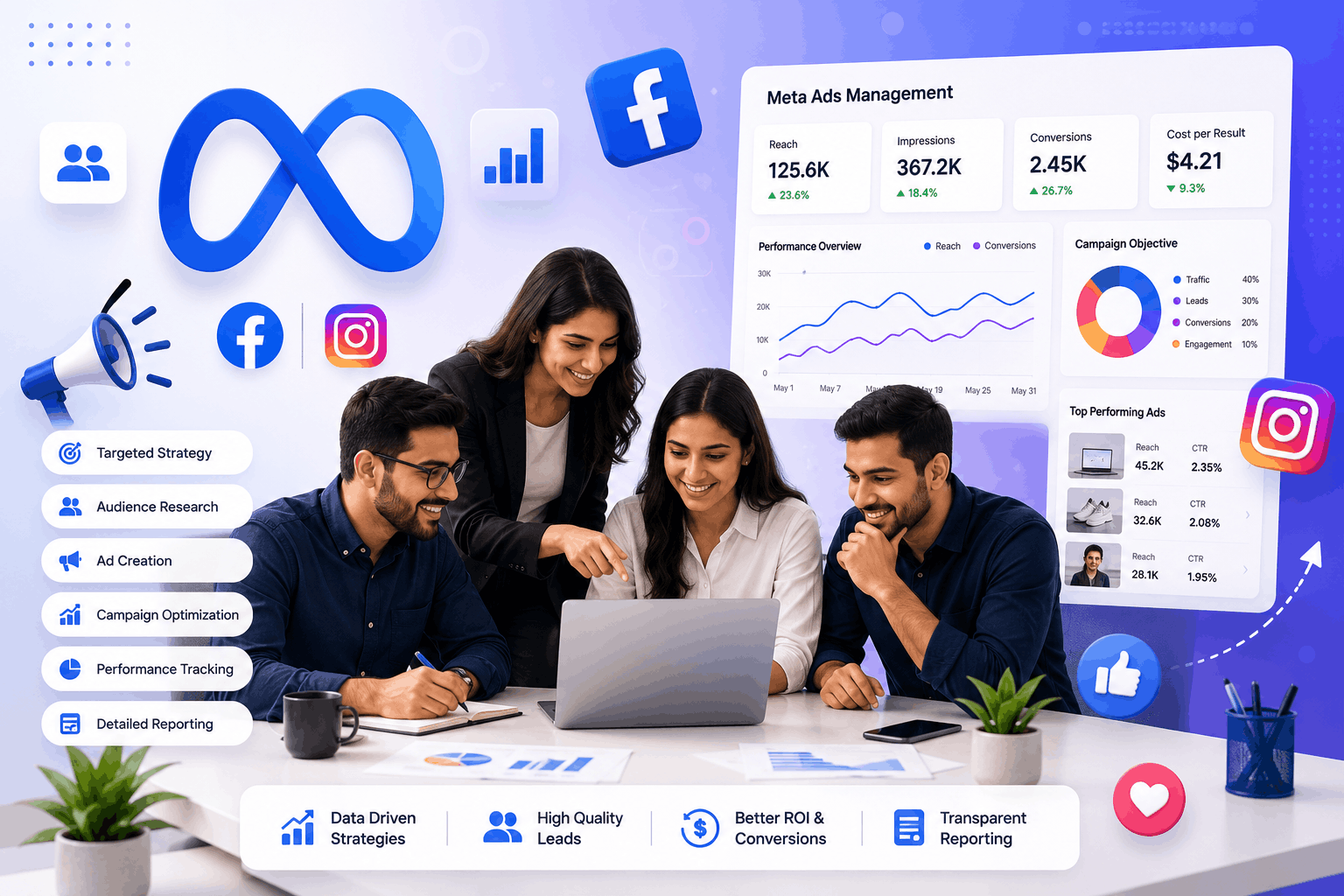 Meta Ads Management Company in India