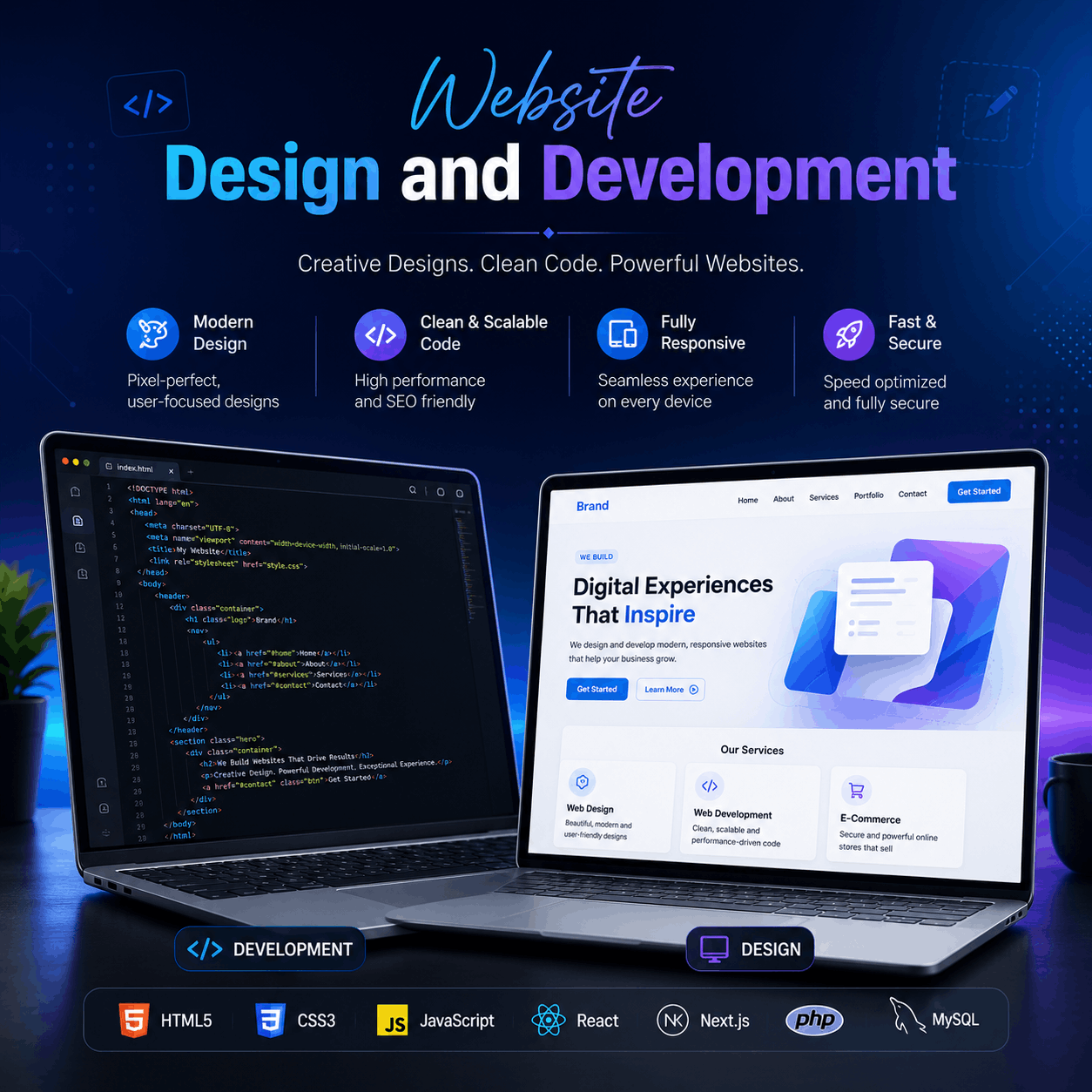Website Design and Development Company in Bangalore